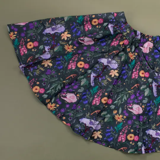 OLD SIZING [MINI SKIRT] Witch's Garden