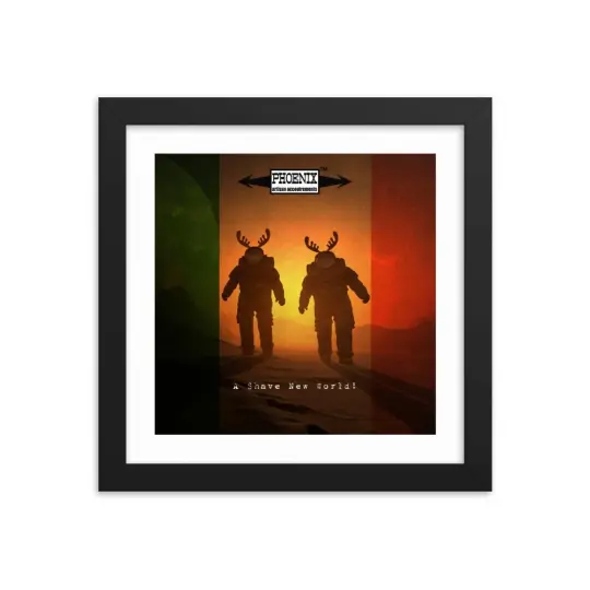 Doppelgänger [Irisch Moos Homage]  Framed Print