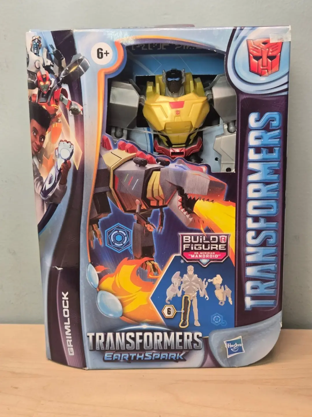 Transformers EarthSpark Grimlock Deluxe Sealed Mandroid BAF Wave Hasbro