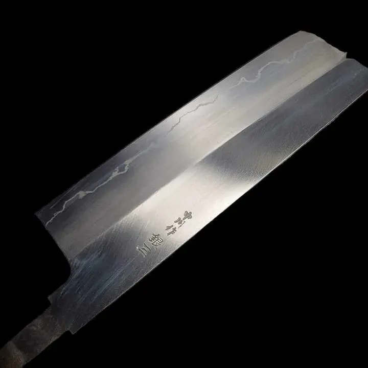 Nakagawa Hamono Silver #3  Kasumi / Migaki 165mm Nakiri with No Handle