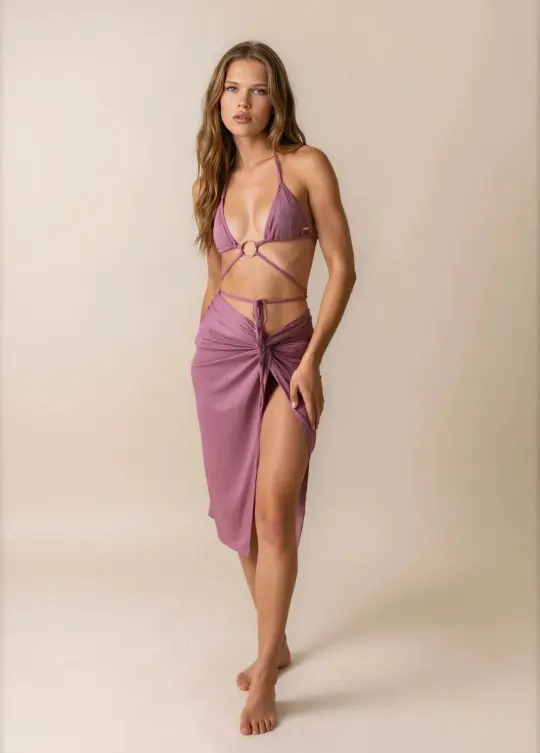 Zamaira Skirt in Rose