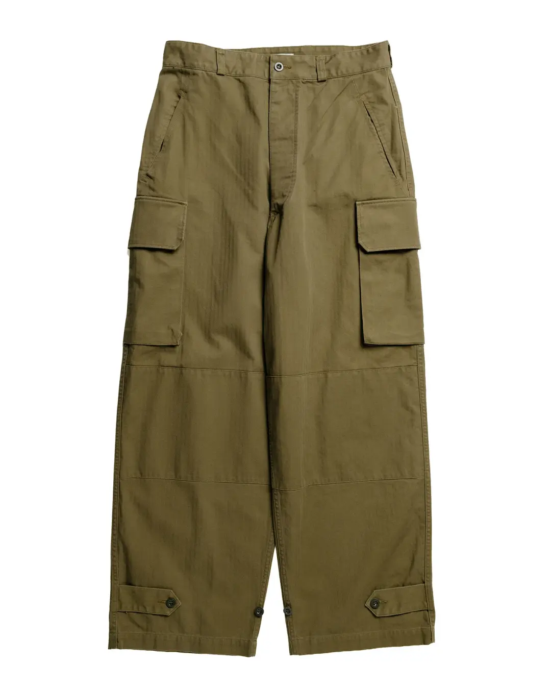 CIOTA Herringbone M-47 Field Pants Dark Olive