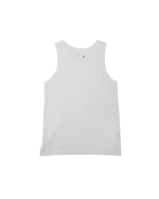 ts(s) Tank Top High Gauge Cotton Jersey Off White