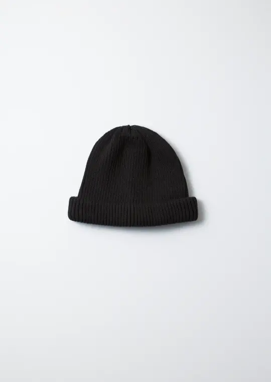 ROTOTO - Cotton Roll Up Hat - Black