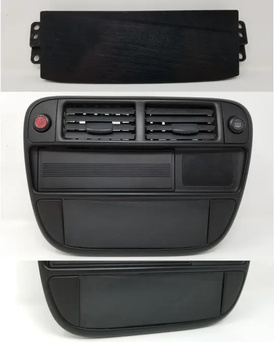 96-98 Honda Civic (All) Climate Control Delete Plate