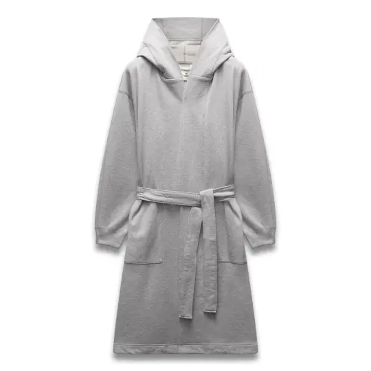 Midweight Terry Relaxed Hooded Robe