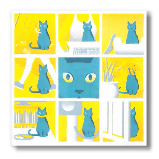 A Cat's Day Comic