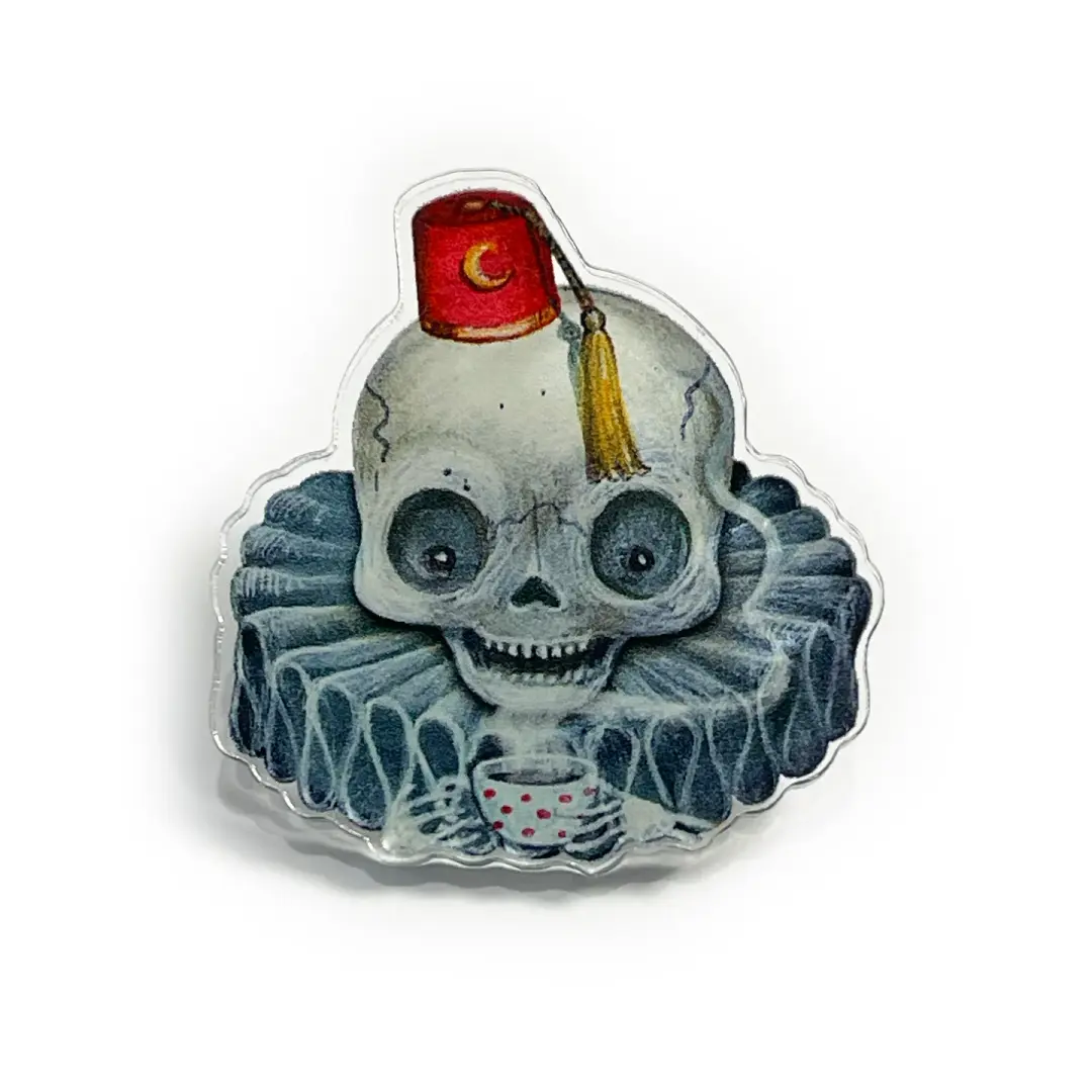 Skeleton Tea (Pin)