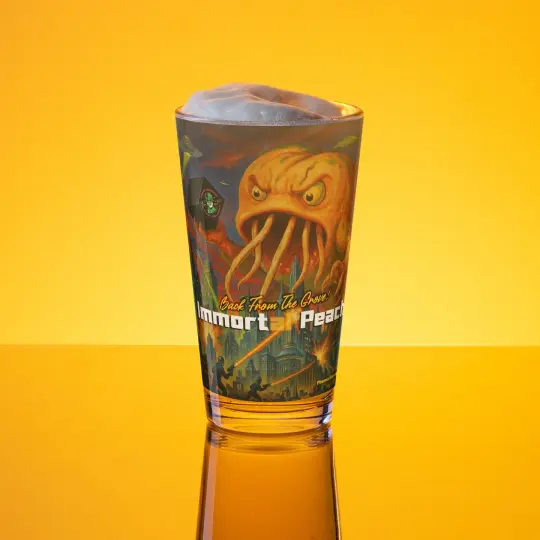 Immortal Peach EPIC Pint Glass