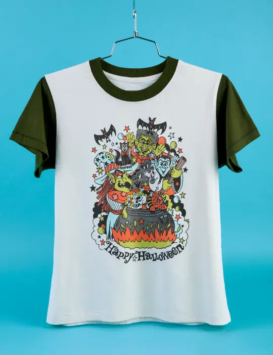 Vintage Tee - Happy Halloween