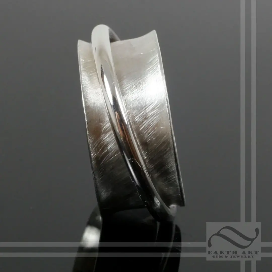 Big Beefy Sterling Spinner Ring - Sterling Silver
