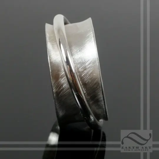 Big Beefy Sterling Spinner Ring - Sterling Silver