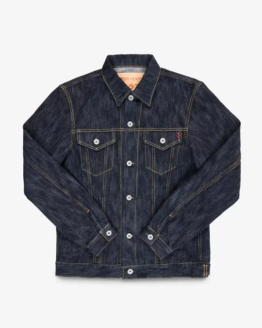 16oz Slubby Selvedge Denim Type III Jacket - Indigo
