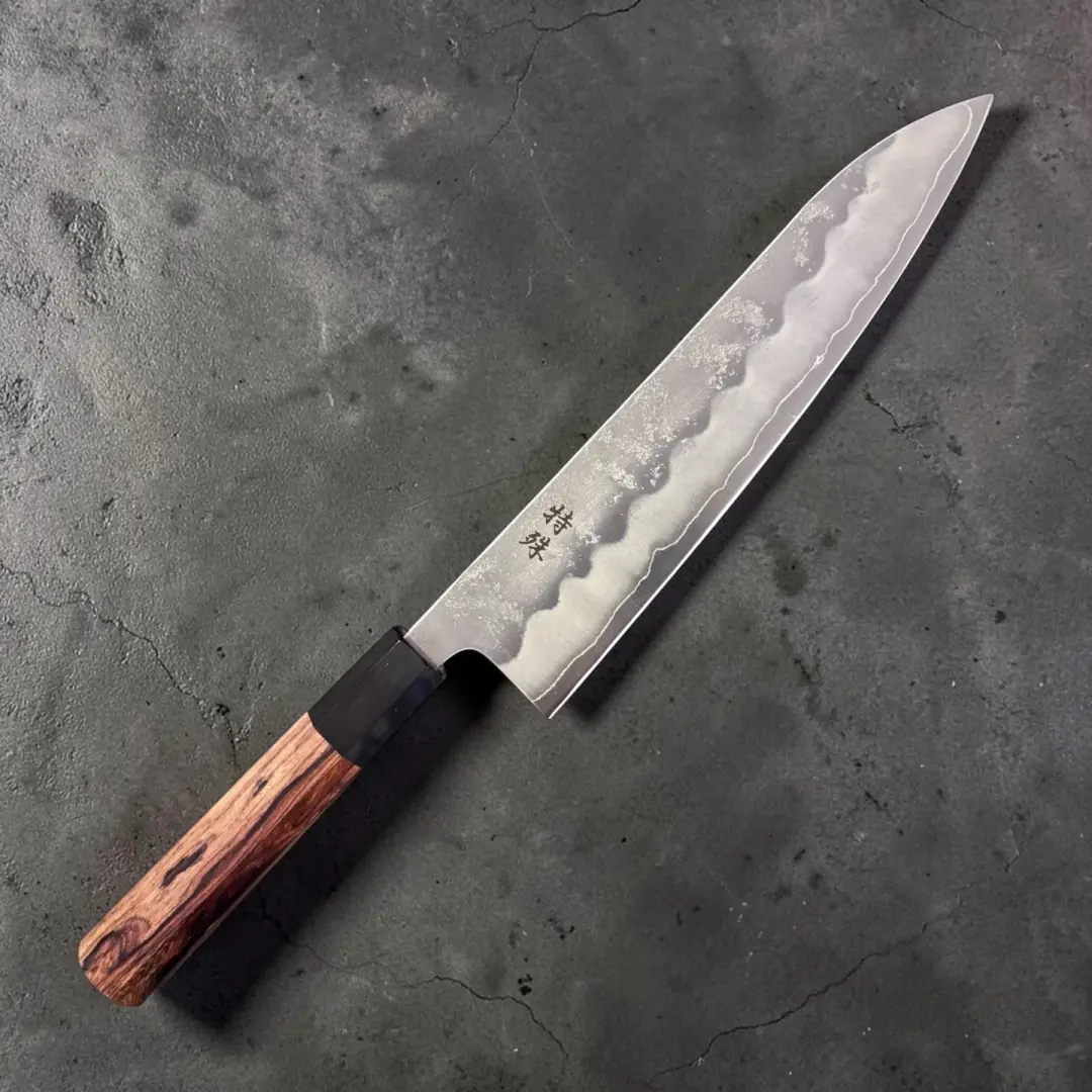Tokushu Special Edition Ginsan #3 Nashiji Gyuto 210mm