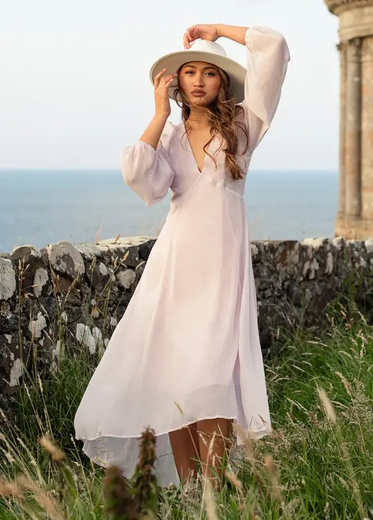 Crystal Dress in Lilac