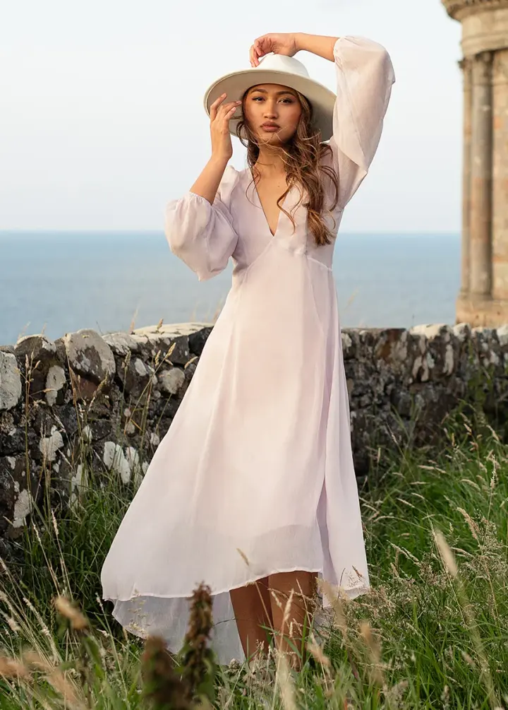 Crystal Dress in Lilac