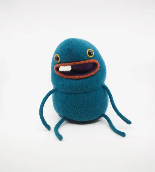 Alex the handmade stuffed monster plush