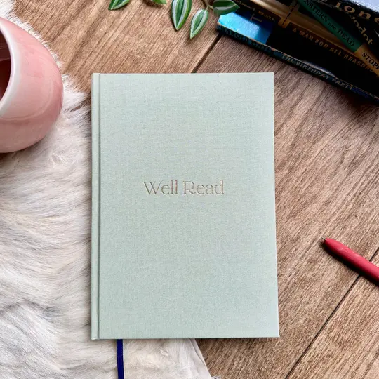 Linen Reading Journal - Perfect Gift for any Book Lover