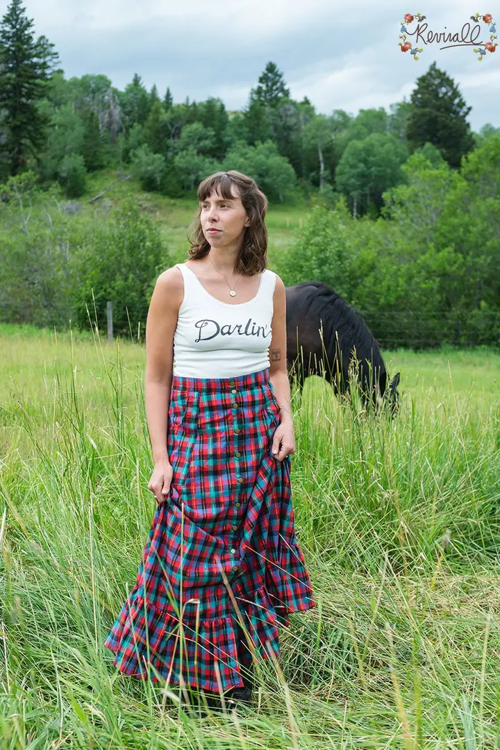 Prairie Skirt in Playday-Small