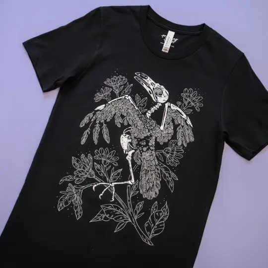 [SCREENPRINTED TEE SHIRT] Corvid