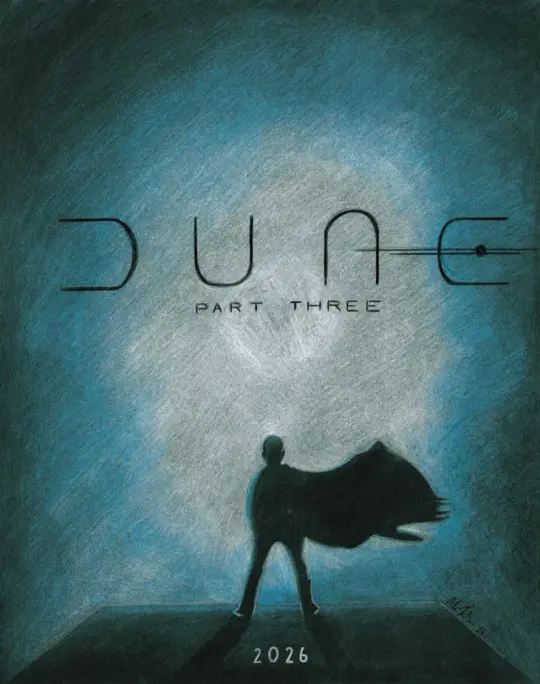 “I’m not afraid to die. But I must not die… yet.” DUNE PART THREE Art Print
