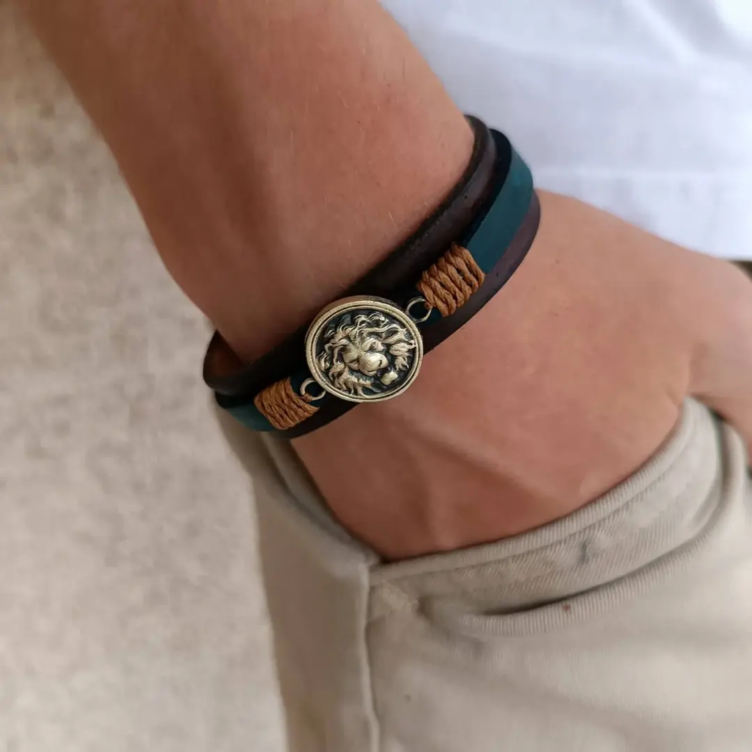 Lion's Quiet Roar Bracelet | Embrace Your True Strength Within