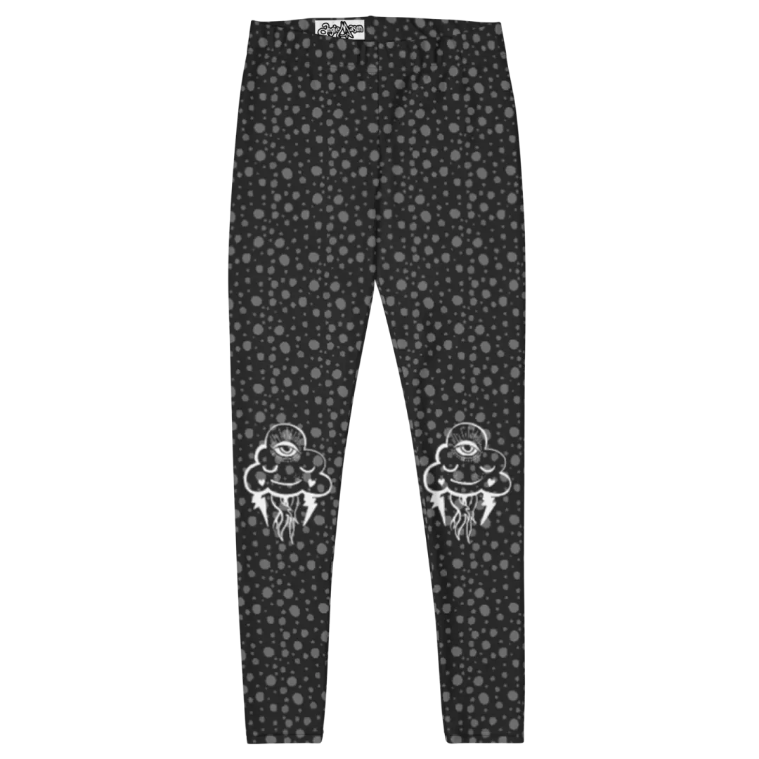 Clarity Cloud Spotty Vision Design Leggings