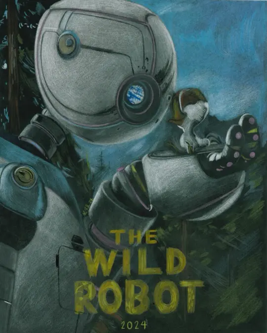 “You must become more than you were programmed to be.” THE WILD ROBOT Art Print