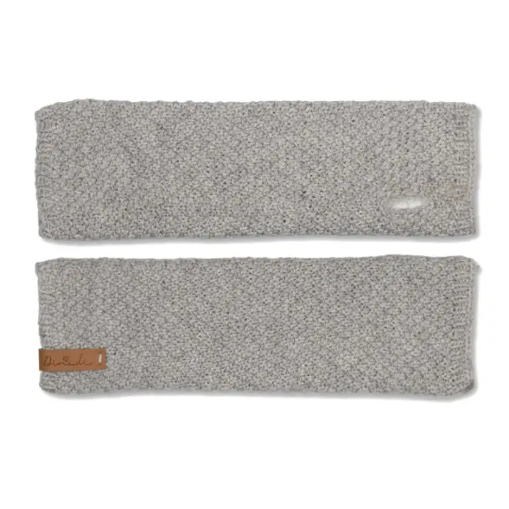 Stina Half Mitts Silver Grey