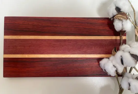 24M001 - Mixed Padauk, Maple & Purpleheart