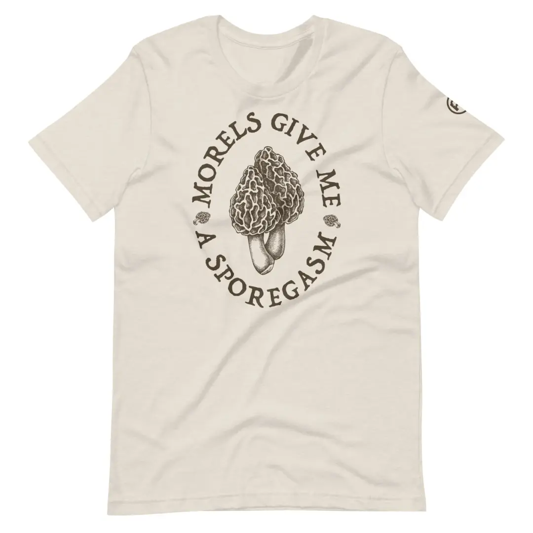 Morel Sporegasm Tee