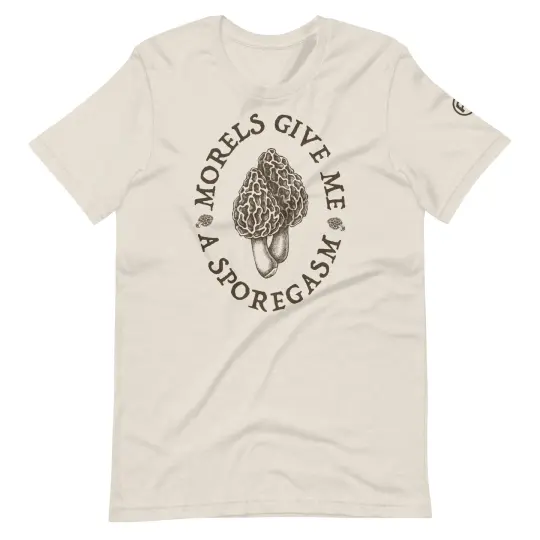 Morel Sporegasm Tee