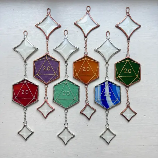 Natural 20 Suncatcher