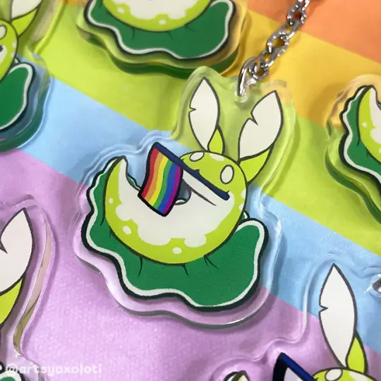 Crouton Acrylic LGBTQ+ Pride Charms