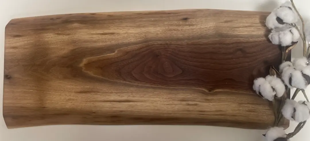 23LAL01 - Dual Live Edge Sappy Walnut