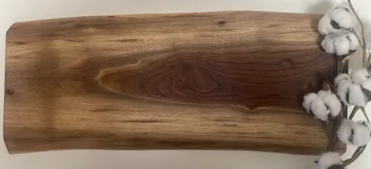 23LAL01 - Dual Live Edge Sappy Walnut