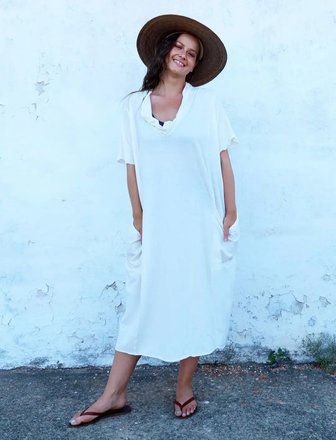 Yantra Perfect Pockets Below Knee Kaftan