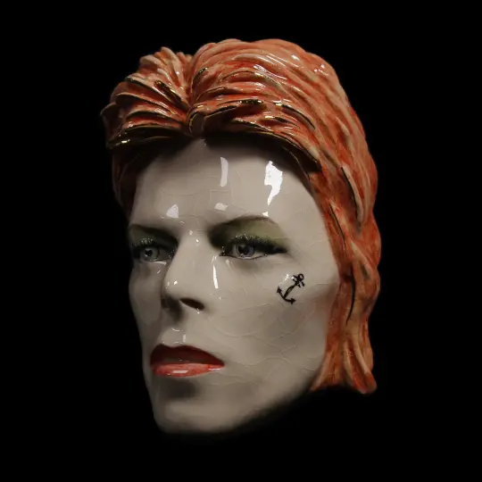 'Ziggy Stardust- John I'm Only Dancing' Painted Ceramic Sculpture (Pre-Order)