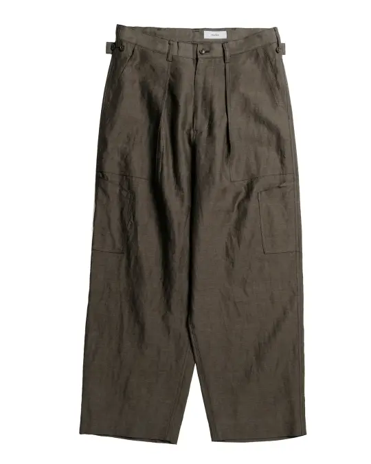 marka U.S. Air Force Baker Pants Wool Linen Moleskin Olive