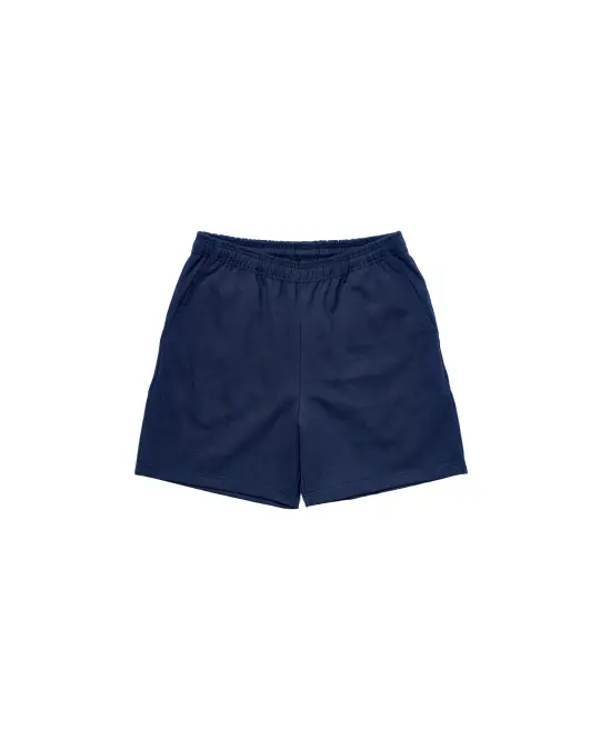 The Real McCoy's MC26037 Jersey Gym Shorts Navy