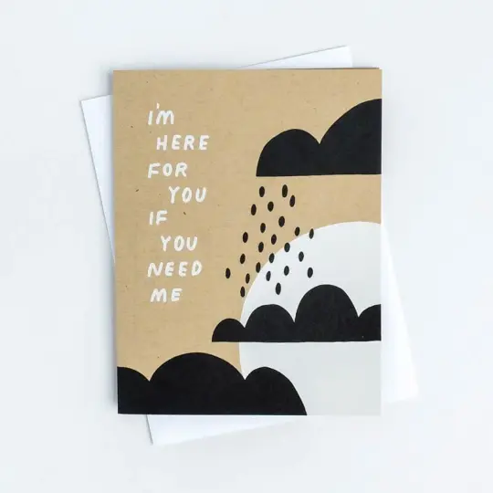 Here For You Card