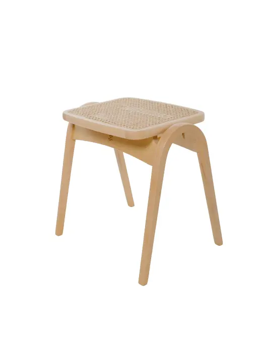 Beams Japan No.202-R Stool Rattan Weave