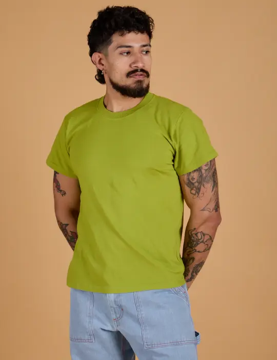 The Organic Vintage Tee - Gross Green