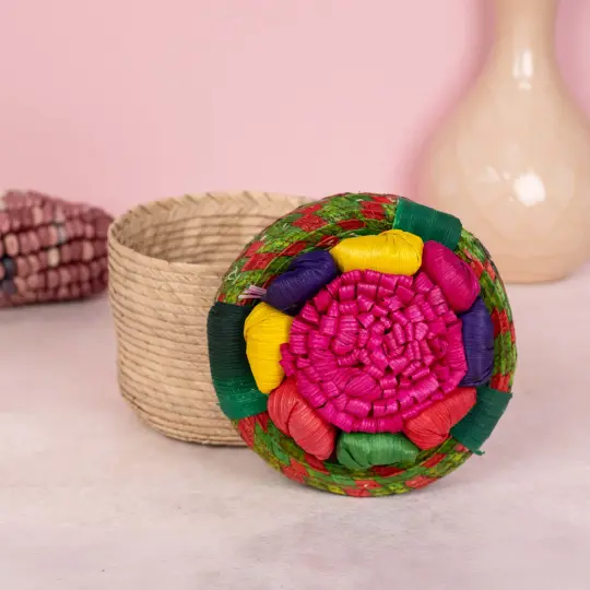 Flower Mini Palm Basket