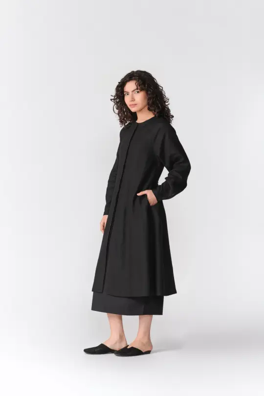 RAGLAN SLEEVE SHIRT DRESS