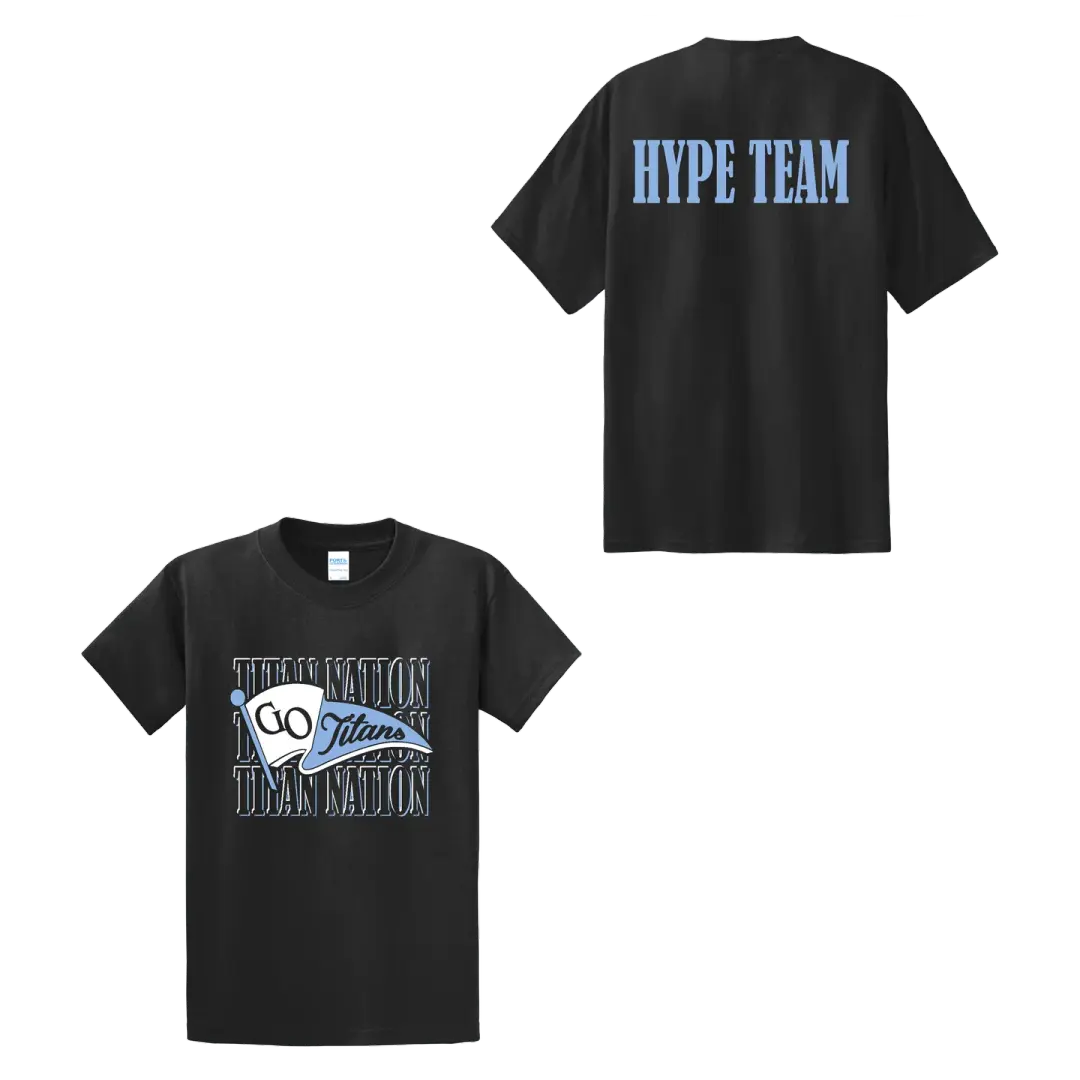 Collins HS Student Hype Team Short Sleeve Tee