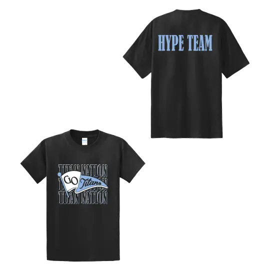 Collins HS Student Hype Team Short Sleeve Tee
