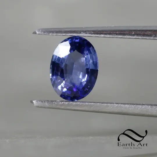 1.25 ct Natural Sapphire - Loose Ceylon blue Oval