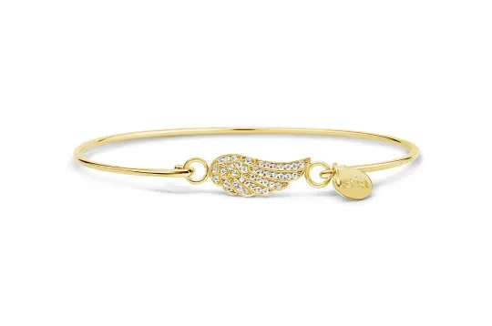 Pavé Icon Bracelet Wing