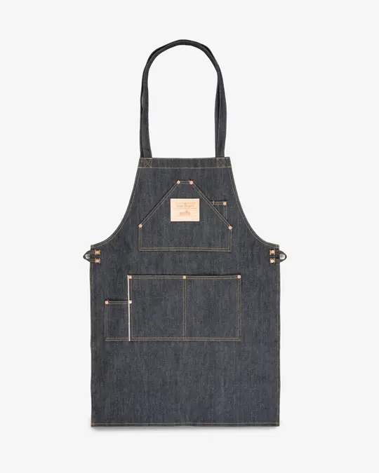 21oz Selvedge Denim Apron - Indigo